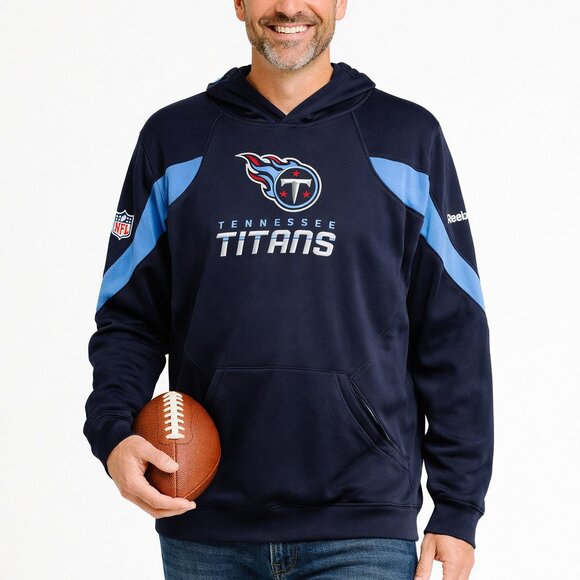 Reebok Nfl Other - Tennessee Titans NFL Onfield Reebok Hoodie Size M Official Team Gear